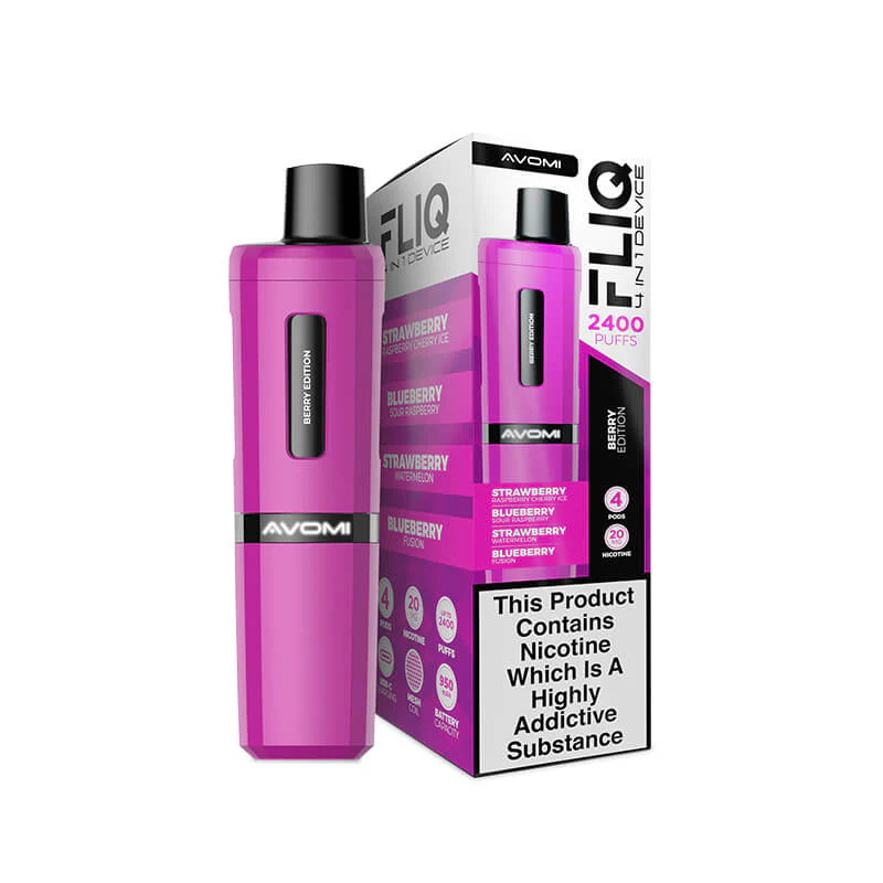 Avomi FLIQ 4in1 Prefilled Pod Vape Kit - Image 15