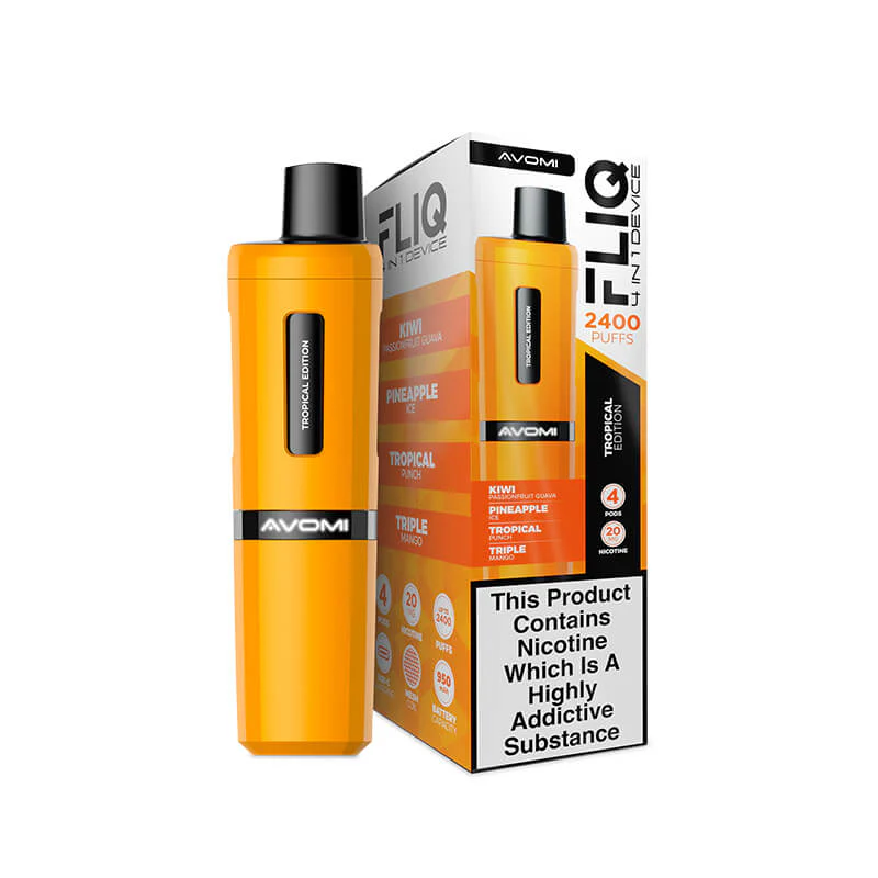 Avomi FLIQ 4in1 Prefilled Pod Vape Kit - Image 8